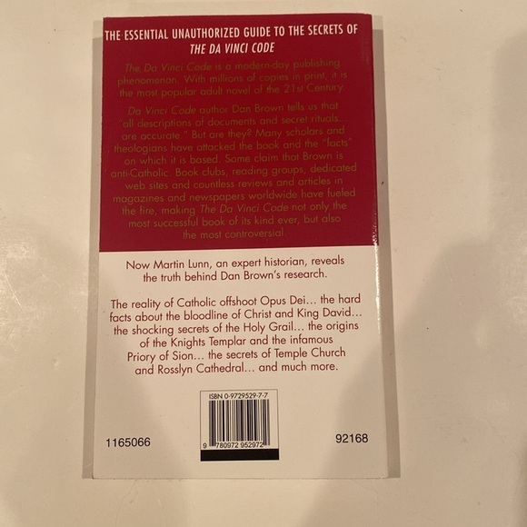 “DaVinci Code Decoded,” paperback - Picture 2 of 2